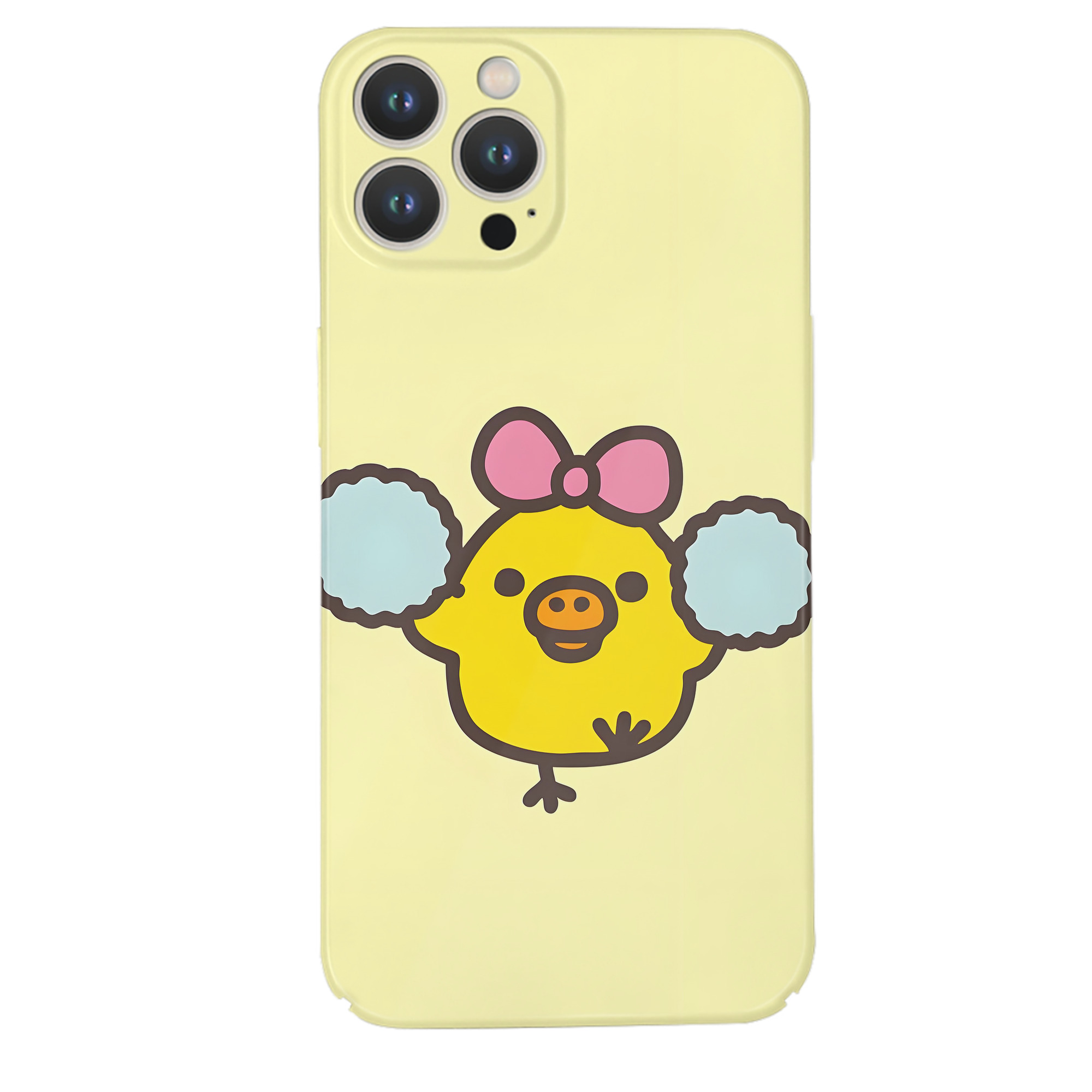 （画像用） リラックマ リラックマ キイロイトリ Rilakkuma Korilakkuma Kiiroitori 【iPhone 14シリーズ対応】ハードケース